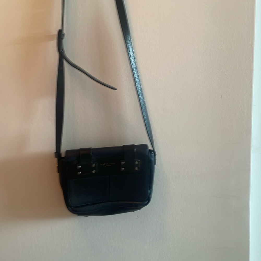 Rag & Bone black and navy purse